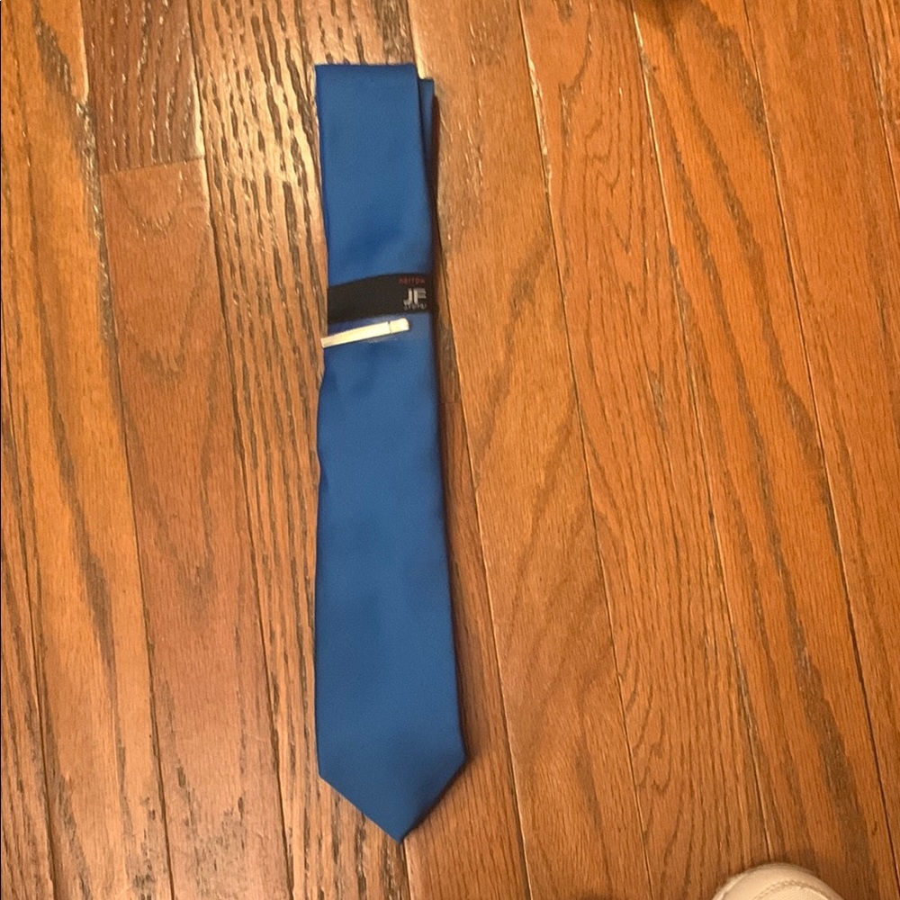 jf j.ferrar Blue Silk Ties Collection
